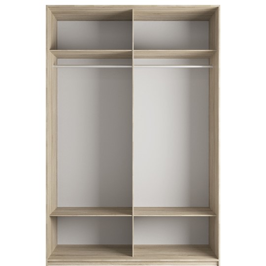 Шкаф 2-дверный Эста (ДСП/ДСП) 1800x660x2200, серый диамант в Петропавловске-Камчатском - изображение 1
