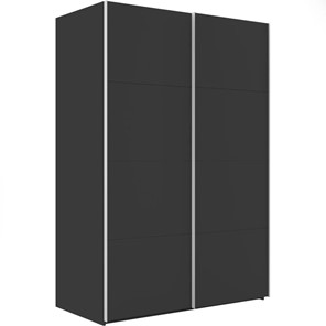 Шкаф 2-дверный Эста (ДСП/ДСП) 1800x660x2200, серый диамант в Петропавловске-Камчатском - предосмотр