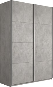 Шкаф 2-х дверный Прайм (ДСП/ДСП) 1400x570x2300, бетон в Петропавловске-Камчатском - предосмотр
