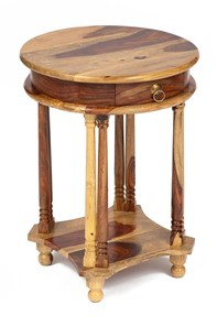 Кофейный столик Бомбей - 1149  палисандр, 45*45*60, натуральный (natural) арт.10049 в Петропавловске-Камчатском - предосмотр