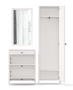 Набор мебели для прихожей Бланко №22 (Белый) в Петропавловске-Камчатском - предосмотр 2