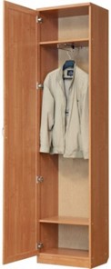 Шкаф распашной 107 с выдвижной штангой, цвет Венге в Петропавловске-Камчатском - предосмотр 1