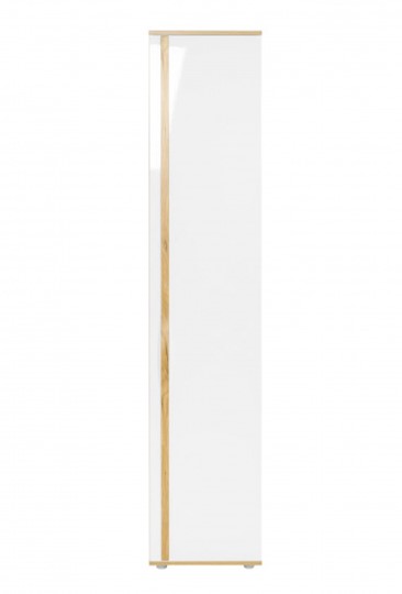 Шкаф распашной Марта-2 ЛД 136.010, Дуб золотой/Белый глянец в Петропавловске-Камчатском - изображение 1