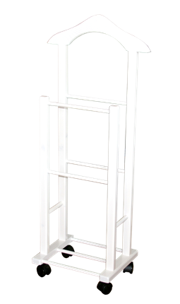 Вешалка для одежды напольная 46х30х109ю,Полиуретан белый в Петропавловске-Камчатском - изображение
