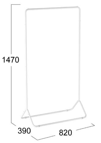 Вешалка гардеробная Радуга 3-ВНП 391 Белый в Петропавловске-Камчатском - изображение 1
