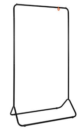 Гардеробная вешалка Радуга 3-ВНП 391 Черный в Петропавловске-Камчатском - изображение