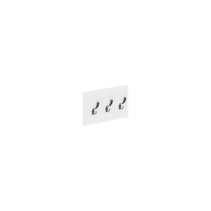 Вешалка с крючками KANN KHP 530 500х95х300 мм. Белый в Петропавловске-Камчатском - изображение