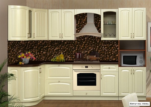 Модульная кухня Кантри 1330х2800 в Петропавловске-Камчатском - изображение