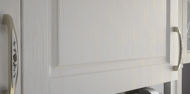 Модульный гарнитур Парма, цвет Снег/Снег в Петропавловске-Камчатском - изображение 11