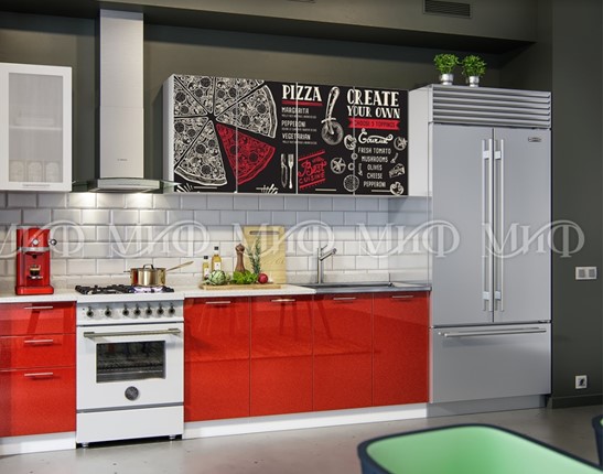 Гарнитур на кухню фотопечать Пицца 1,8 в Петропавловске-Камчатском - изображение