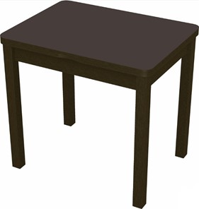 Обеденный раздвижной стол Бари дерево №8 (стекло коричневое/венге) в Петропавловске-Камчатском - предосмотр