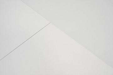 Обеденный раздвижной стол Сальвадор-1G (ноги белые, стекло cristal/белый цемент) в Петропавловске-Камчатском - предосмотр 6