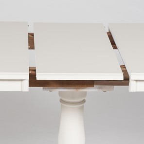 Кухонный стол раскладной Solerno (ME-T4EX) 70х100+29х75, ivory white (слоновая кость 2-5) арт.12483 в Петропавловске-Камчатском - предосмотр 5