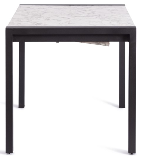 Кухонный раздвижной стол SVAN (mod. 1011) ЛДСП+меламин/металл, 120+67х74х75, сосна/чёрный арт.19490 в Петропавловске-Камчатском - изображение 1