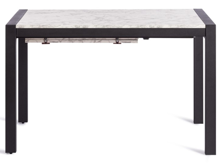 Кухонный раздвижной стол SVAN (mod. 1011) ЛДСП+меламин/металл, 120+67х74х75, сосна/чёрный арт.19490 в Петропавловске-Камчатском - изображение 2