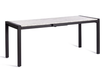 Кухонный раздвижной стол SVAN (mod. 1011) ЛДСП+меламин/металл, 120+67х74х75, сосна/чёрный арт.19490 в Петропавловске-Камчатском - предосмотр 3