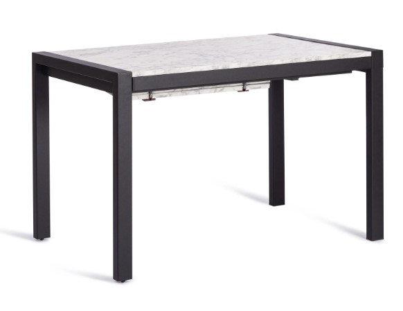 Кухонный раздвижной стол SVAN (mod. 1011) ЛДСП+меламин/металл, 120+67х74х75, сосна/чёрный арт.19490 в Петропавловске-Камчатском - изображение 6