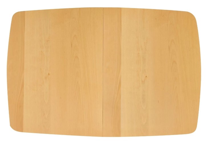 Кухонный раскладной стол VAKU (Ваку) бук/мдф 80x120+40x75, Натуральный бук арт.13987 в Петропавловске-Камчатском - изображение 6