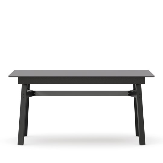 Обеденный стол 1600 Элиот ЛД 414.100.000, Оникс Серый/Чёрный в Петропавловске-Камчатском - изображение 2