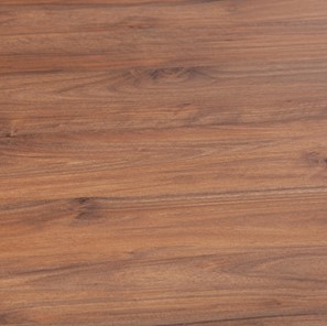 Стол на кухню EFFRON (mod. 1412) ЛДСП+меламин/металл, 140х80х75, walnut (орех)/чёрный в Петропавловске-Камчатском - предосмотр 5