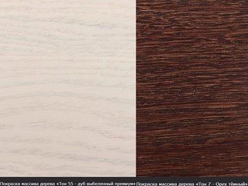 Кухонный раскладной стол Леонардо-1 исп. Круг 820, тон 10 (Морилка/Эмаль) в Петропавловске-Камчатском - предосмотр 15