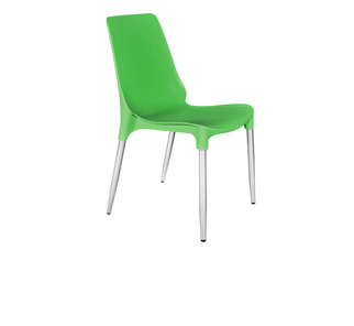 Обеденный стул SHT-ST75/S424-С (зеленый/хром лак) в Петропавловске-Камчатском