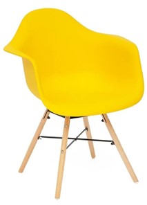 Кресло CINDY (EAMES) (mod. 919) 60х62х79 желтый арт.19048 в Петропавловске-Камчатском