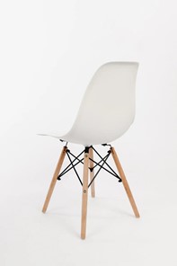 Обеденный стул DSL 110 Wood (белый) в Петропавловске-Камчатском - предосмотр 3