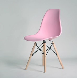 Обеденный стул DSL 110 Wood (розовый) в Петропавловске-Камчатском - предосмотр