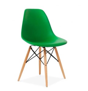 Обеденный стул DSL 110 Wood (зеленый) в Петропавловске-Камчатском