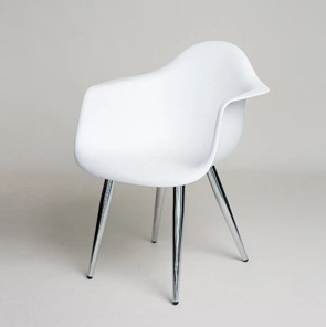 Обеденный стул derstuhl DSL 330 Milan (Белый) в Петропавловске-Камчатском