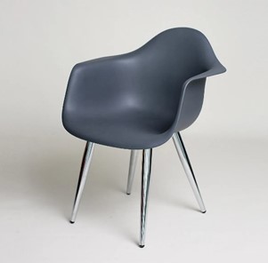 Обеденный стул derstuhl DSL 330 Milan (Темно-серый) в Петропавловске-Камчатском