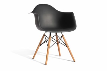 Обеденный стул derstuhl DSL 330 Wood (черный) в Петропавловске-Камчатском