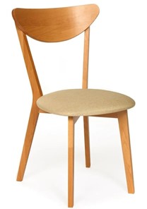 Обеденный стул MAXI (Макси), бук/ткань 86x48,5x54,5 Бежевый/ натуральный бук арт.19593 в Петропавловске-Камчатском