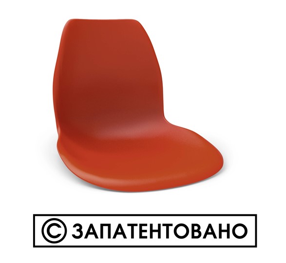 Стул обеденный SHT-ST29/S100 (красный ral 3020/черный муар) в Петропавловске-Камчатском - изображение 6
