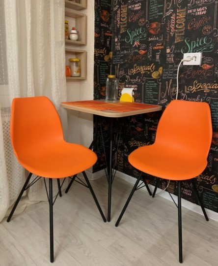 Кухонный стул SHT-ST29/S39 (оранжевый ral2003/светлый орех) в Петропавловске-Камчатском - изображение 33
