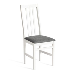 Кухонный стул SWEDEN / white, ткань тёмно-серая (150) id 20025 разобранный в Петропавловске-Камчатском