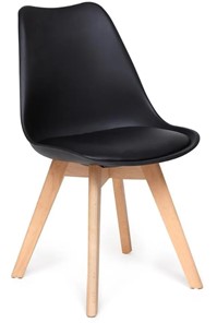Кухонный стул TULIP (mod. 73) 48,5х52,5х83 черный арт.14210 в Петропавловске-Камчатском