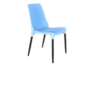 Обеденный стул SHT-ST75/S424-C (голубой/черный муар) в Петропавловске-Камчатском - предосмотр