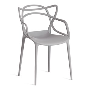 Кухонный стул Cat Chair (mod.028) пластик, 54,5*56*84 серый, арт.13276 в Петропавловске-Камчатском