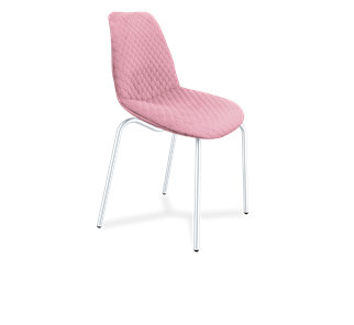 Обеденный стул SHT-ST29-С22 / SHT-S130 HD (розовый зефир/хром лак) в Петропавловске-Камчатском