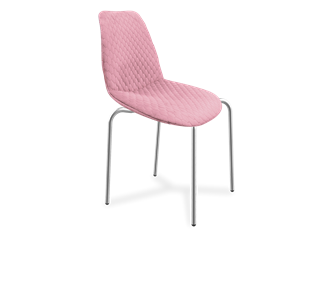 Обеденный стул SHT-ST29-С22 / SHT-S86 HD (розовый зефир/хром лак) в Петропавловске-Камчатском
