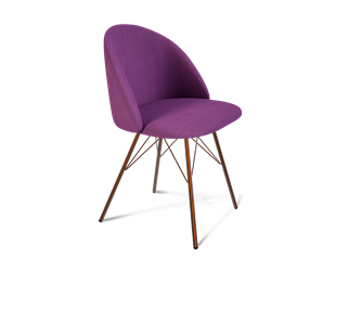 Обеденный стул SHT-ST35 / SHT-S37 (ягодное варенье/медный металлик) в Петропавловске-Камчатском