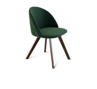Обеденный стул SHT-ST35-2 / SHT-S39 (лиственно-зеленый/венге) в Петропавловске-Камчатском
