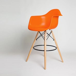 Барный стул DSL 330 Wood bar (оранжевый) в Петропавловске-Камчатском - предосмотр