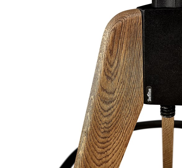 Барный стул SHT-ST29/S92 (белый/брашированный коричневый/черный муар) в Петропавловске-Камчатском - изображение 5