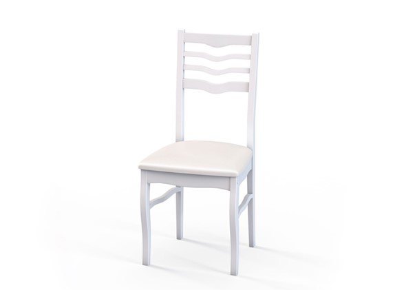 Кухонный стул М16 белая эмаль в Петропавловске-Камчатском - изображение