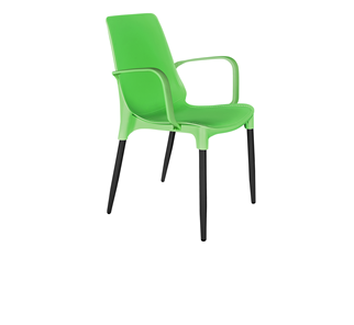 Обеденный стул SHT-ST76/S424-С (зеленый/черный муар) в Петропавловске-Камчатском
