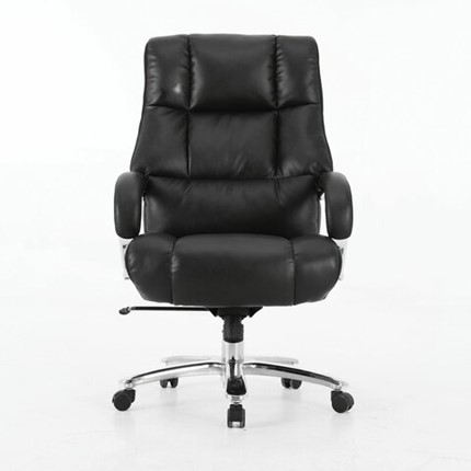 Офисное кресло Brabix Premium Bomer HD-007 (рециклированная кожа, хром, черное) 531939 в Петропавловске-Камчатском - изображение