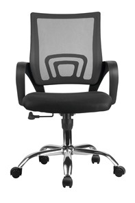 Кресло офисное Riva Chair 8085 JE (Черный) в Петропавловске-Камчатском - предосмотр 1
